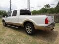 2011 White Platinum Metallic Tri-Coat Ford F250 Super Duty King Ranch Crew Cab  photo #5