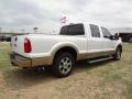 2011 White Platinum Metallic Tri-Coat Ford F250 Super Duty King Ranch Crew Cab  photo #7