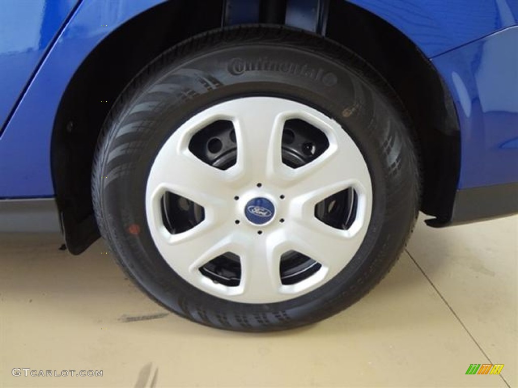 2012 Focus S Sedan - Sonic Blue Metallic / Charcoal Black photo #7