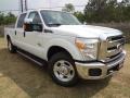 Oxford White - F250 Super Duty XLT Crew Cab Photo No. 2