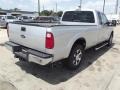 2011 Ingot Silver Metallic Ford F250 Super Duty Lariat SuperCab  photo #3