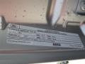 2011 Ford F250 Super Duty Lariat SuperCab Info Tag