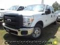 Oxford White - F250 Super Duty XL Crew Cab Photo No. 1