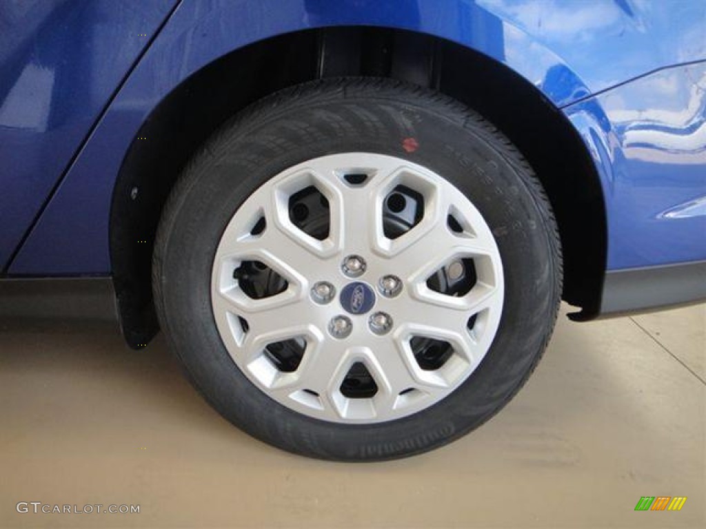 2012 Focus SE Sedan - Sonic Blue Metallic / Stone photo #9