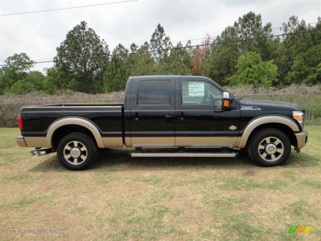 Tuxedo Black Metallic 2011 Ford F250 Super Duty King Ranch Crew Cab Exterior Photo #57410807