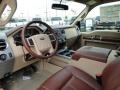 2011 Ford F250 Super Duty Chaparral Leather Interior Prime Interior Photo