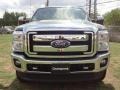 2011 Forest Green Metallic Ford F250 Super Duty Lariat Crew Cab 4x4  photo #3