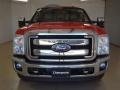 Vermillion Red - F250 Super Duty Lariat Crew Cab Photo No. 3