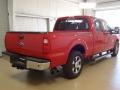 Vermillion Red - F250 Super Duty Lariat Crew Cab Photo No. 5