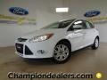 2012 Oxford White Ford Focus SE 5-Door  photo #1