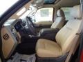 Vermillion Red - F250 Super Duty Lariat Crew Cab Photo No. 12
