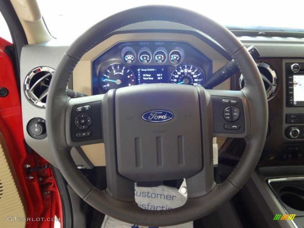 2011 Ford F250 Super Duty Lariat Crew Cab Steering Wheel Photos