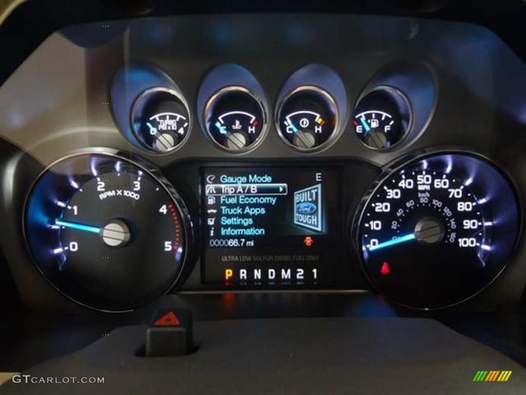 2011 Ford F250 Super Duty Lariat Crew Cab Gauges Photos