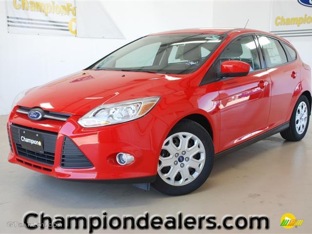 Race Red Ford Focus