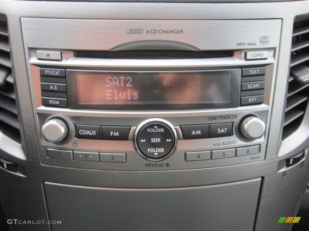 2010 Subaru Outback 2.5i Limited Wagon Audio System Photo #57412655