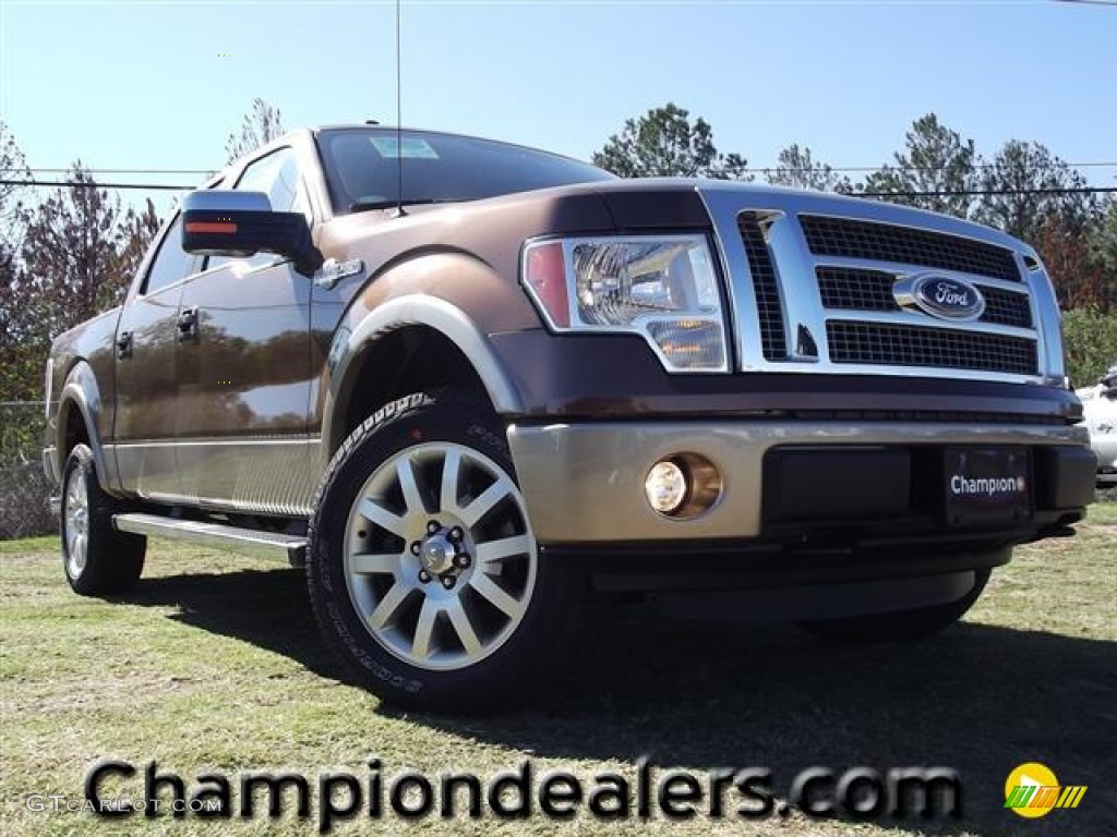 2012 F150 King Ranch SuperCrew 4x4 - Golden Bronze Metallic / King Ranch Chaparral Leather photo #1