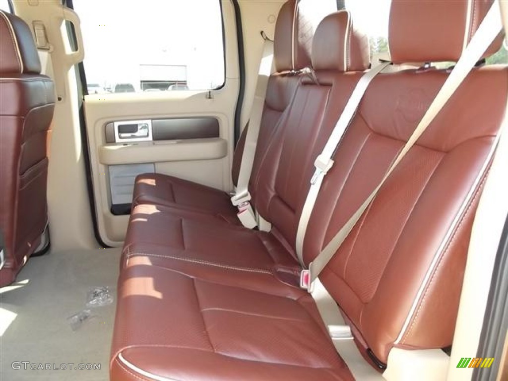 2012 F150 King Ranch SuperCrew 4x4 - Golden Bronze Metallic / King Ranch Chaparral Leather photo #11