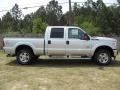 2011 Ingot Silver Metallic Ford F250 Super Duty XLT Crew Cab 4x4  photo #4