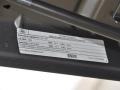 2011 Ford F250 Super Duty XLT Crew Cab Info Tag