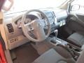 2012 Lava Red Nissan Frontier SV Crew Cab 4x4  photo #15