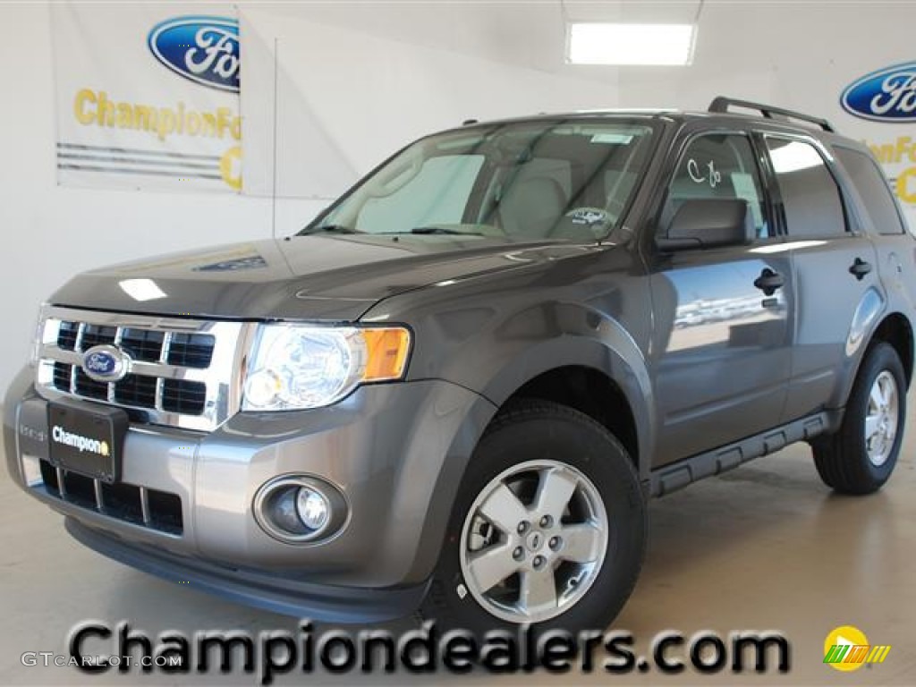 2012 Escape XLT - Sterling Gray Metallic / Stone photo #1