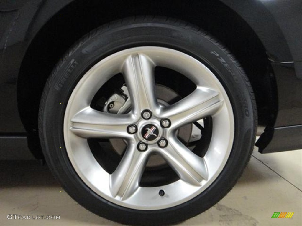 2011 Mustang GT Premium Convertible - Ebony Black / Charcoal Black/Cashmere photo #15