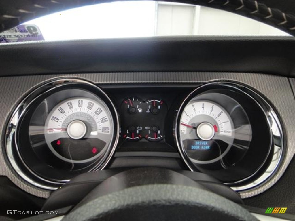 2011 Ford Mustang GT Premium Convertible Gauges Photo #57416345