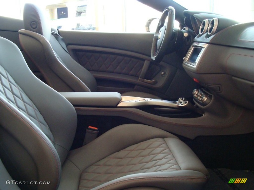 Charcoal Interior 2010 Ferrari California Standard California Model Photo #57416533