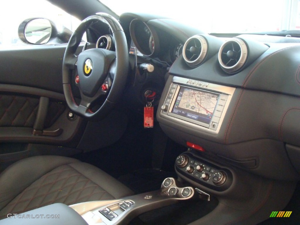 2010 Ferrari California Standard California Model Charcoal Dashboard Photo #57416543