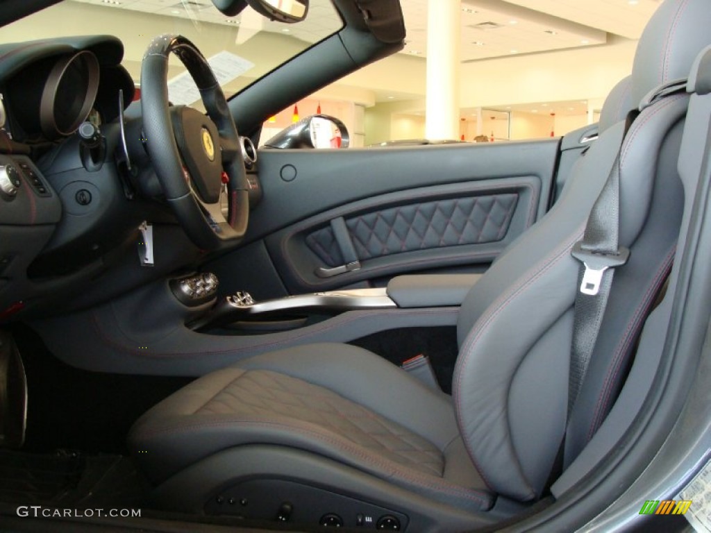 Charcoal Interior 2010 Ferrari California Standard California Model Photo #57416560