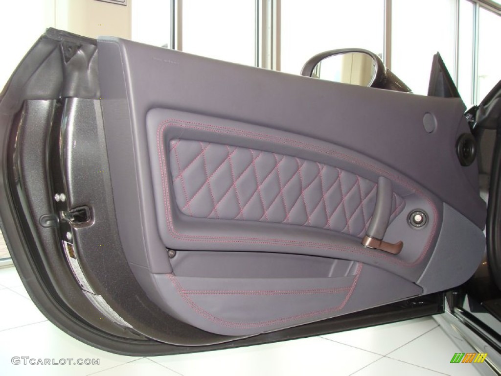 2010 Ferrari California Standard California Model Charcoal Door Panel Photo #57416579