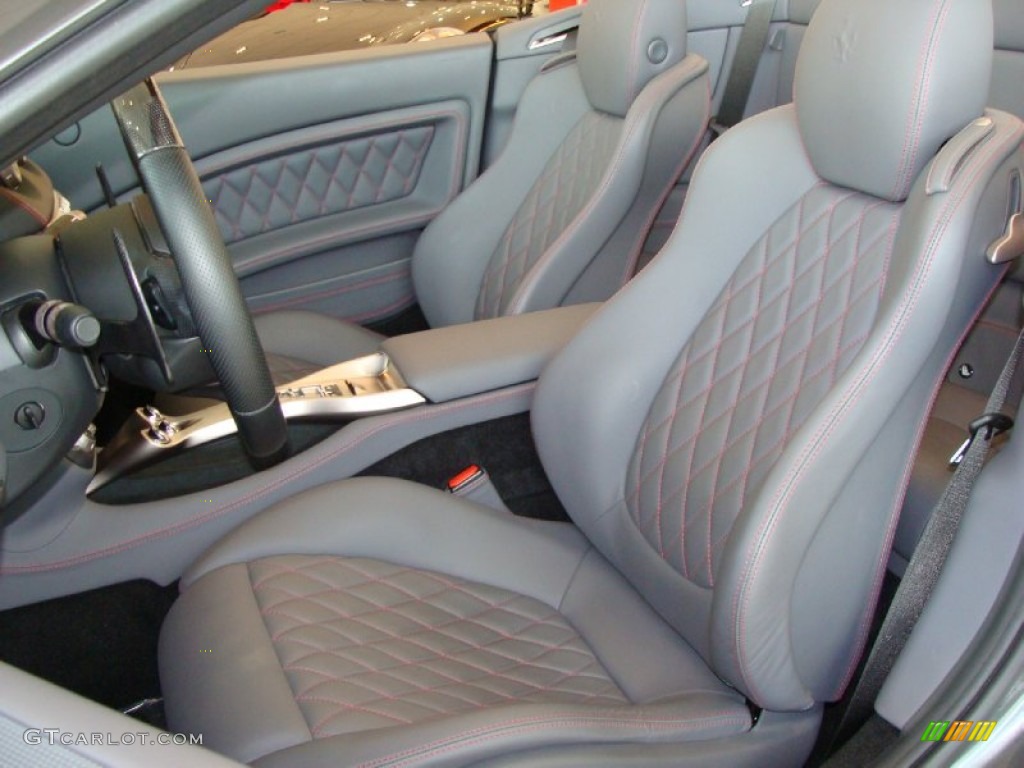 Charcoal Interior 2010 Ferrari California Standard California Model Photo #57416588