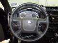 2012 Ford Escape Charcoal Black Interior Steering Wheel Photo