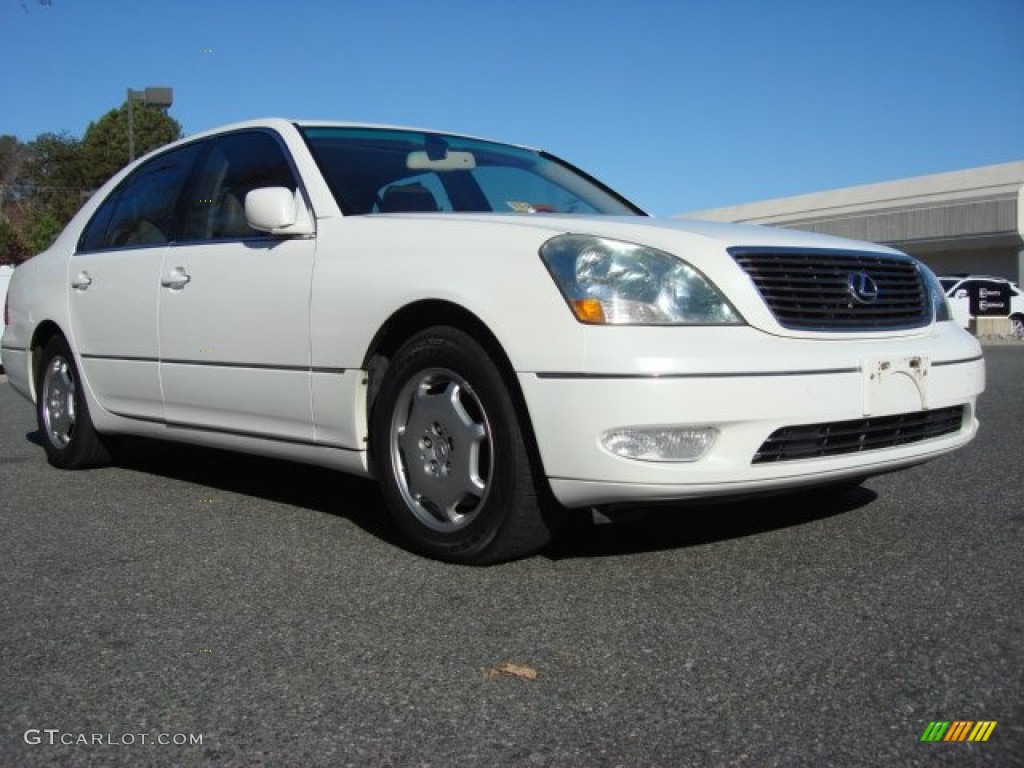 2002 LS 430 - Parchment Crystal / Ivory photo #1