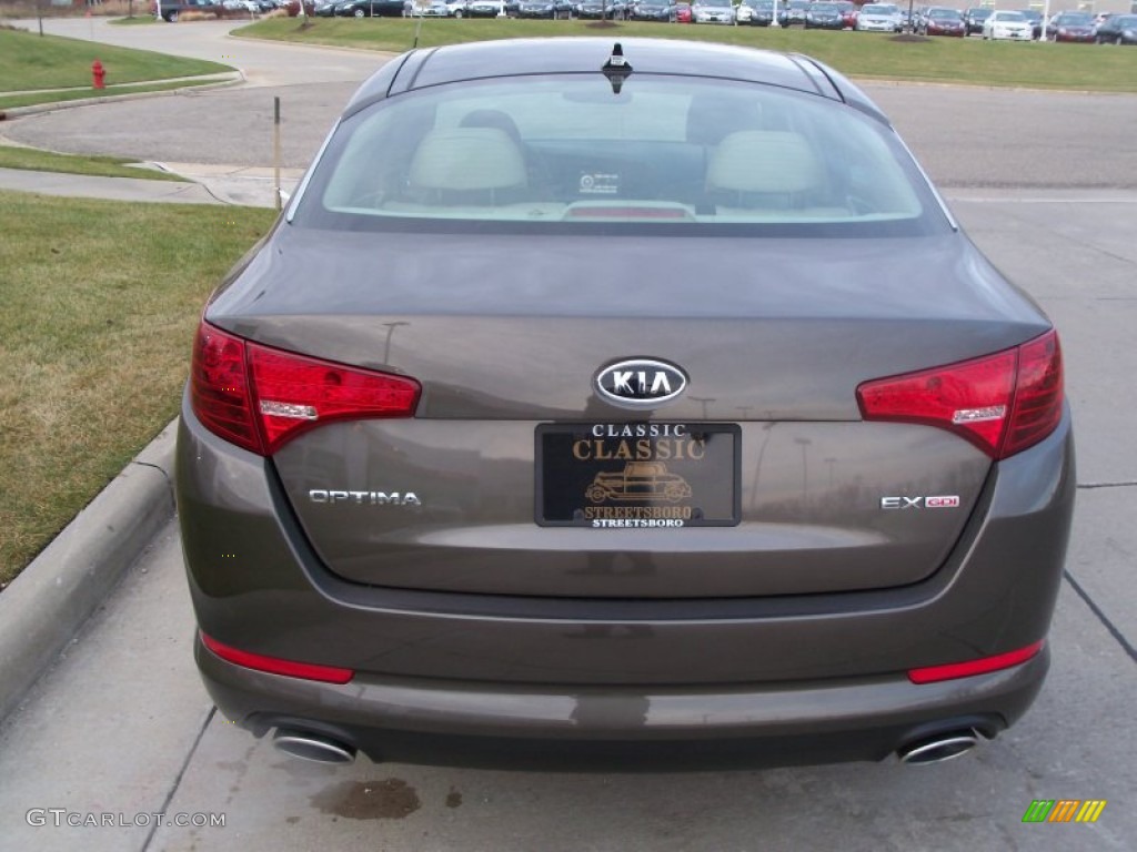 2012 Optima EX - Metal Bronze / Beige photo #3