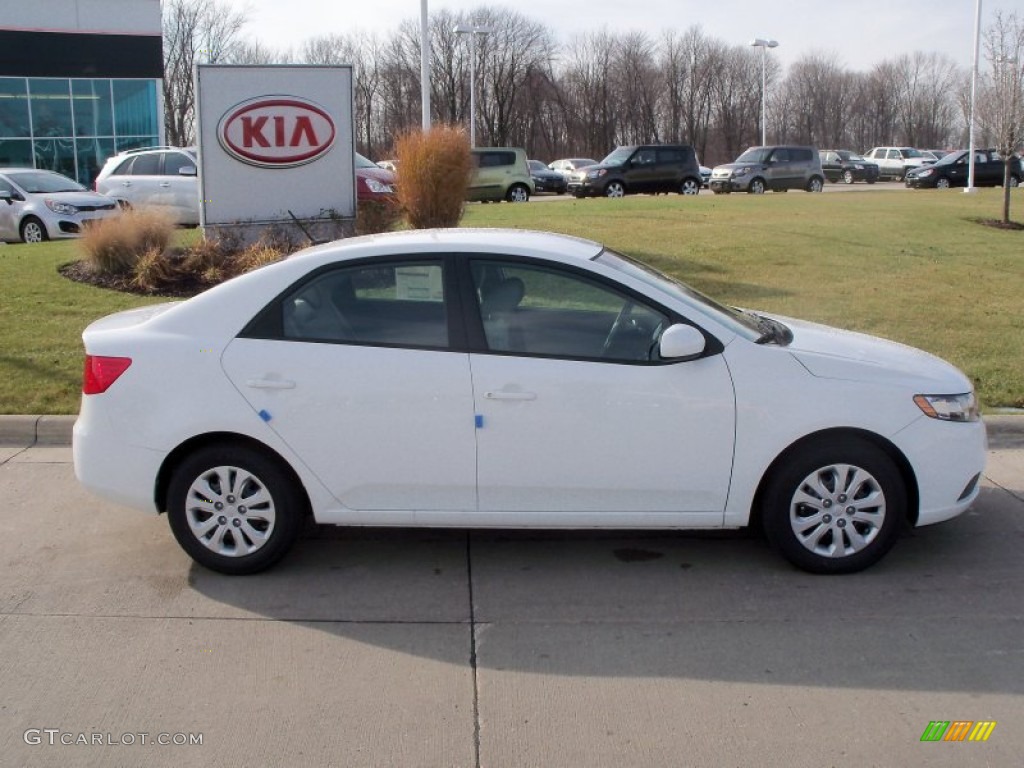 Clear White 2012 Kia Forte LX Exterior Photo #57417635