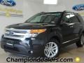 2012 Tuxedo Black Metallic Ford Explorer XLT  photo #1