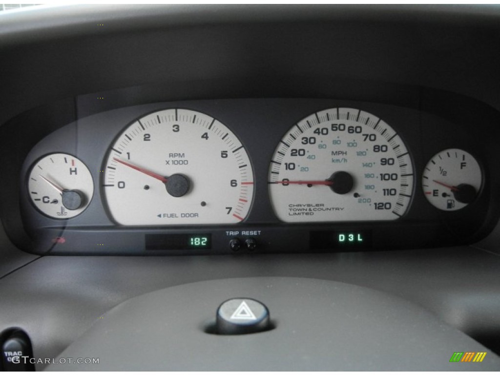 2000 Chrysler Town & Country Limited Gauges Photo #57418150