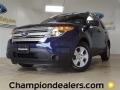 2012 Dark Pearl Blue Metallic Ford Explorer FWD  photo #1