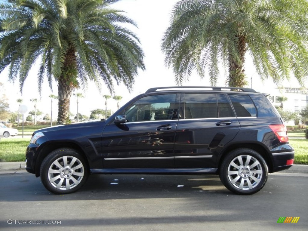 2010 GLK 350 - Capri Blue Metallic / Almond/Black photo #1