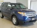 2012 Dark Pearl Blue Metallic Ford Explorer FWD  photo #3