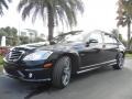 2008 Black Mercedes-Benz S 63 AMG Sedan  photo #2