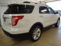 2012 White Platinum Tri-Coat Ford Explorer Limited EcoBoost  photo #5