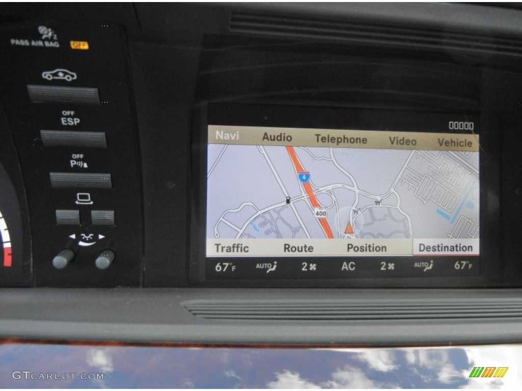 2008 Mercedes-Benz S 63 AMG Sedan Navigation Photo #57419669
