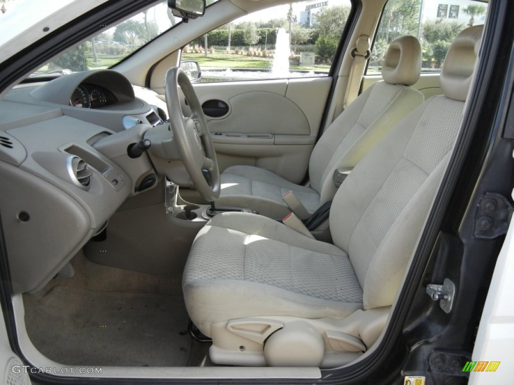 2007 ION 2 Sedan - Polar White / Tan photo #11