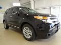 2012 Black Ford Explorer XLT  photo #3
