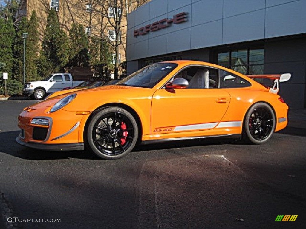 Custom Orange 2011 Porsche 911 GT3 RS 4.0 Exterior Photo #57420530