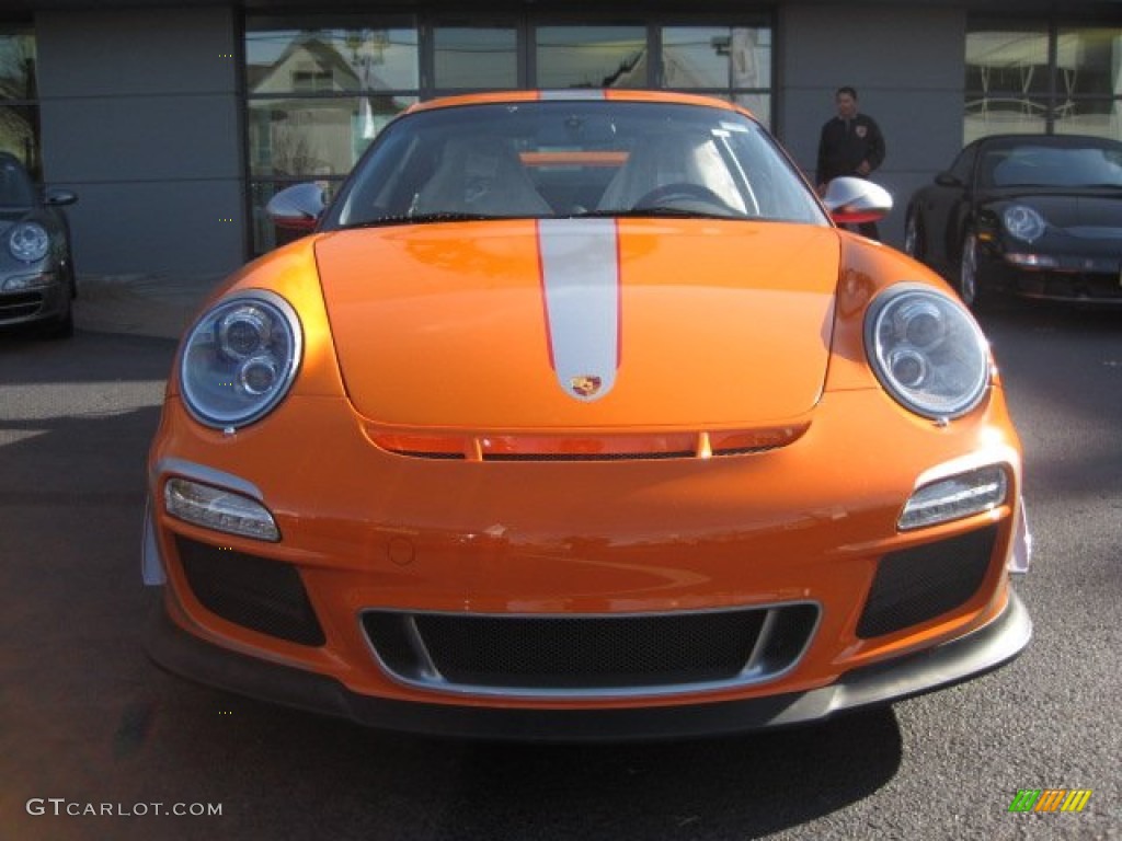 Custom Orange 2011 Porsche 911 GT3 RS 4.0 Exterior Photo #57420536