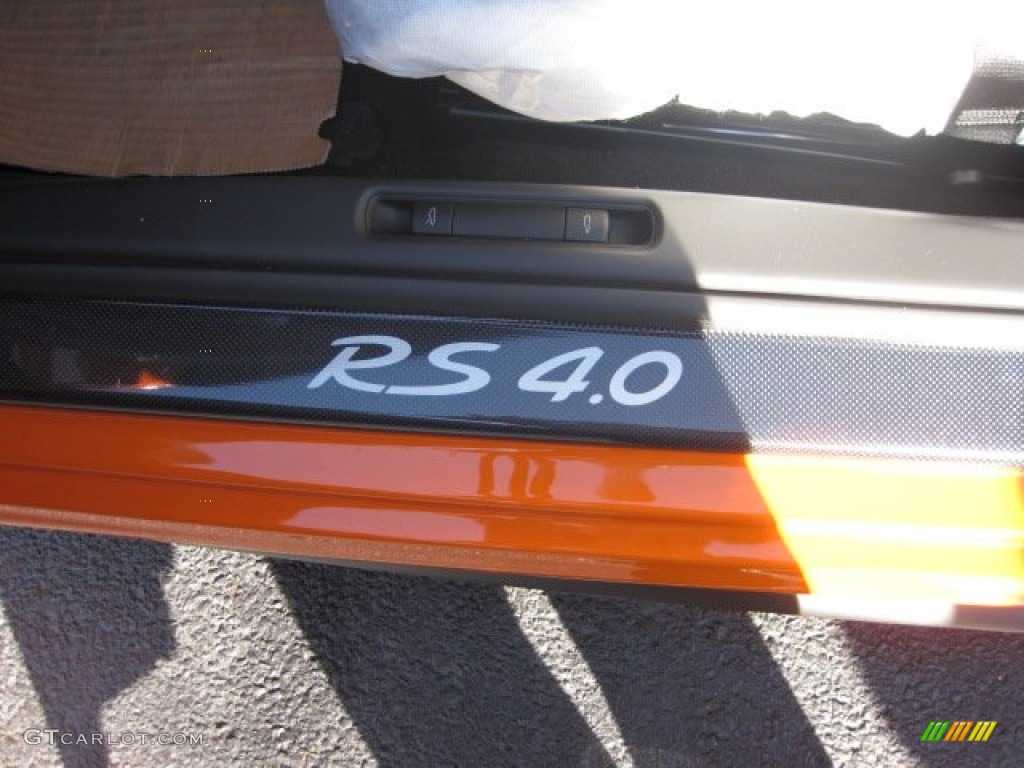 2011 911 GT3 RS 4.0 - Custom Orange / Black w/Alcantara photo #12