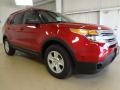 2012 Red Candy Metallic Ford Explorer EcoBoost FWD  photo #3